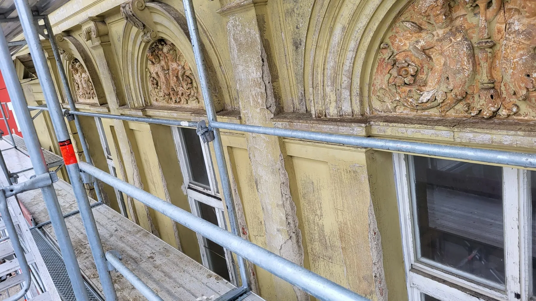 Stadtvilla Simbach — Sanierung in Arbeit