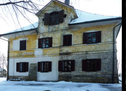 Herrenhaus vor der Sanierung
